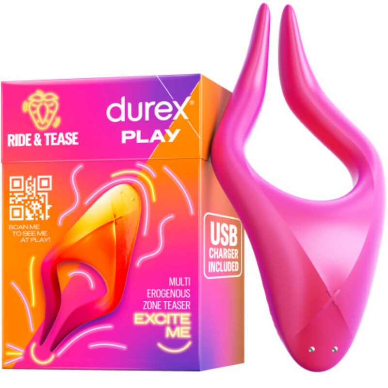 DUREX - TOY MULTIESTIMULADOR RIDE  TEASE