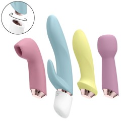 SATISFYER - MARVELOUS FOUR VIBRATOR  AIR PULSE SET