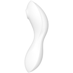 SATISFYER CURVY TRINITY 5 ESTIMULADOR Y VIBRADOR APP - AZUL