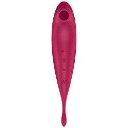 SATISFYER - TWIRLING PRO+ ESTIMULADOR Y VIBRADOR APP VERDE