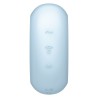 SATISFYER - PRO TO GO 3 ESTIMULADOR Y VIBRADOR DOBLE NEGRO