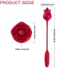 ARMONY - ROSELIP ESTIMULADOR CLITORIS CON LENGUA 10 MODOS  VIBRADOR ROJO