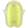 SATISFYER - GLOWING GHOST AIR PULSE  VIBRADOR AMARILLO