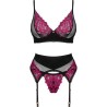 OBSESSIVE - ROSENTY SET TRES PIEZAS XS/S