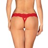 OBSESSIVE - AMOR CHERRIS TANGA CROTCHLESS L/XL