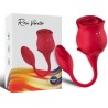 ARMONY - ROSA SUCCIONADOR DE CLITORIS  VIBRADOR 10 MODOS ROJO