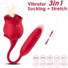 ARMONY - ROSEKNIGTH SUCCIONADOR CLITORIS  VIBRADOR ROJO