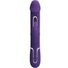 PRETTY LOVE - KAMPAS RABBIT 3 IN 1 MULTIFUNCTION VIBRATOR WITH TONGUE VIOLET