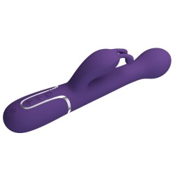 PRETTY LOVE - DEJON VIBRADOR RABBIT 3 EN 1 MULTIFUNCIÓN MORADO