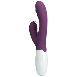 PRETTY LOVE - ANDRE VIBRADOR RABBIT  ESTIMULADOR PUNTO G MORADO