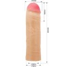 PRETTY LOVE - CHANE PENIS EXTENDER COVER FLESH