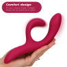 WE-VIBE - NOVA 2 FLEXIBLE RABBIT VIBRATOR WITH 10 VIBRATION MODES AND APP CONTROL PURPLE