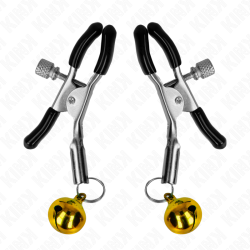 KINK - GOLD SINGLE BELL NIPPLE CLAMP 6 CM