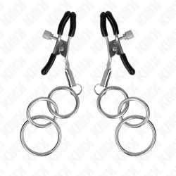 KINK - 3 O-RING NIPPLE CLAMP 6 CM