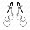 KINK - 3 O-RING NIPPLE CLAMP 6 CM