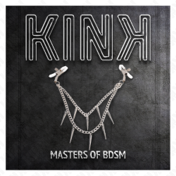 KINK - NIPPLE CLAMPS WITH SPIKES CHAINS 30 CM
