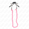 KINK - CHAIN NIPPLE CLAMPS PURPLE 30 CM
