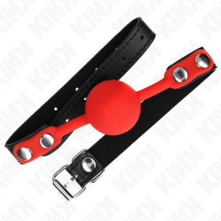 KINK - RED SILICONE BALL 4...