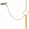KINK - 4 NIPPLE AND CLIT CLAMPS ADJUSTABLE GOLD