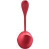 SATISFYER - SHINY PETAL G POINT REMOTE CONTROL STIMULATOR RED FREE APP