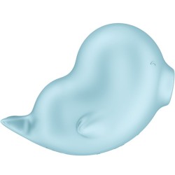 SATISFYER - SASSY SEAL ESTIMULADOR  VIBRADOR AZUL