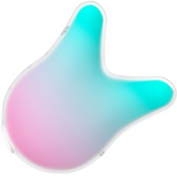 SATISFYER - MERMAID VIBES STIMULATOR  VIBRATOR MINT AND PINK