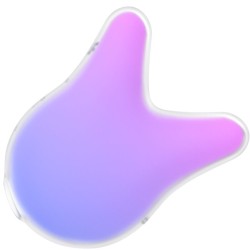 SATISFYER - MERMAID VIBES STIMULATOR  VIBRATOR VIOLET AND PINK