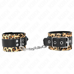 KINK - LEOPARD REAL LEATHER...