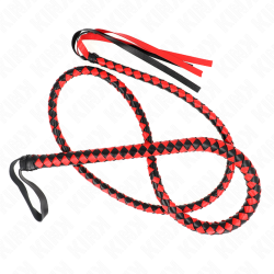 KINK - RED LONG SNAKE WHIP...