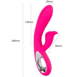 ARMONY - DARO VIBRADOR  ESTIMULADOR PULL RING FUCSIA