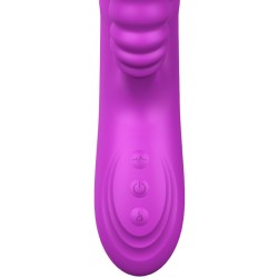 ARMONY - ANGELIA VIBRADOR MULTIFUNCION DOBLE LENGUA EFECTO CALOR VIOLETA