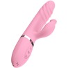 ARMONY - VIBRADOR  THRUSTING CON LENGUA EFECTO CALOR ROSA