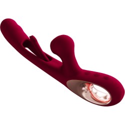 ARMONY - IMPACT SWING VIBRADOR  ESTIMULADOR DUAL MODELO 2 BURDEOS