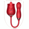 ARMONY - DELIGHT FLOWER VIBRADOR  BUMPING CON LENGUA ROJO