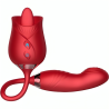 ARMONY - DELIGHT FLOWER VIBRADOR  BUMPING CON LENGUA ROJO