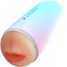 ARMONY - MASTURBADOR VIBRADOR DOBLE VAGINA  BOCA RAINBOW