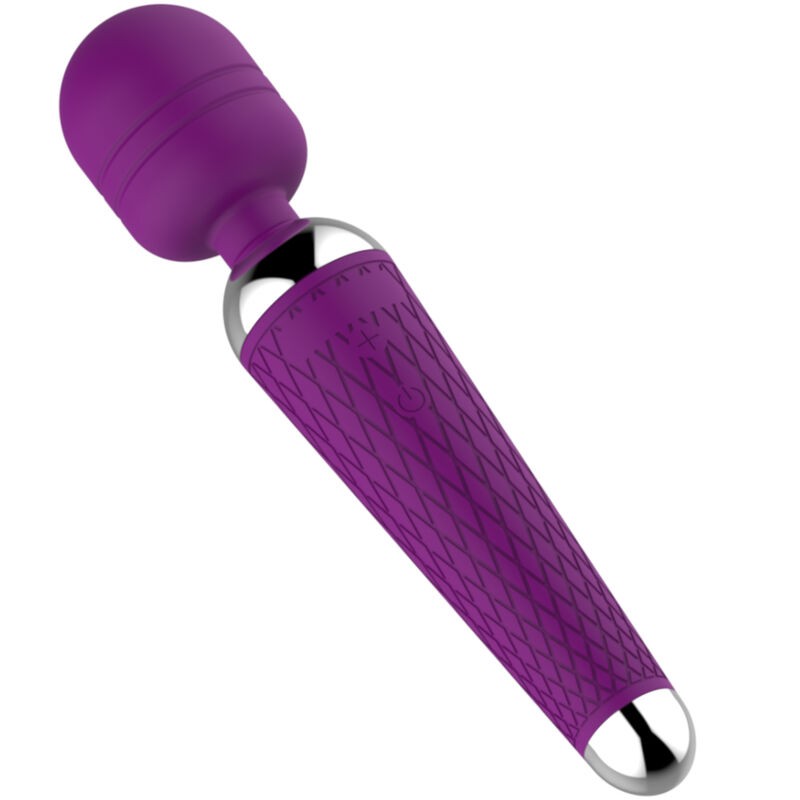 ARMONY - MASAJEADOR  VIBRADOR CABEZA FLEXIBLE VIOLETA