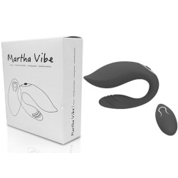 ARMONY - MARTHA VIBRADOR PARA PAREJAS CONTROL REMOTO NEGRO