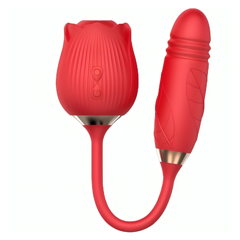 ARMONY - DELIGHT FLOWER SUCCIONADOR  THRUSTING ROJO