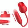 ARMONY - DELIGHT FLOWER VIBRADOR  THRUSTING CON LENGUA ROJO