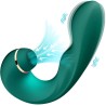 ARMONY - VIBRADOR  SUCCIONADOR FLEXIBLE VERDE