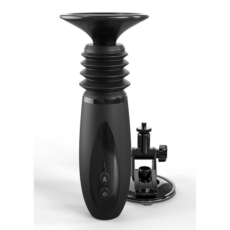 FETISH FANTASY SERIES - BODY DOCK THRUSTER SUJETA DILDOS CON 7 MODOS DE EMPUJE NEGRO