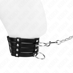 KINK - COLLAR CON CORREA 65 CM ESTILO SUB AJUSTABLE 35-51 CM X 7 CM