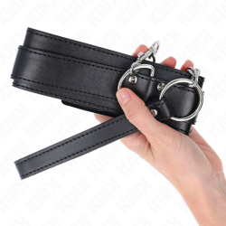 KINK - SCANDAL MODEL NECKLACE WITH LACE STRAP 75 CM 44 X 10 CM