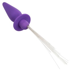 CALEXOTICS - SOUTHERN LIGHTS LIGHT UP PLUG ANAL CON LUCES 10 VIBRACIONES SILICONA VIOLETA