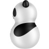 SATISFYER - POCKET PANDA STIMULATOR  VIBRATOR BLACK AND WHITE