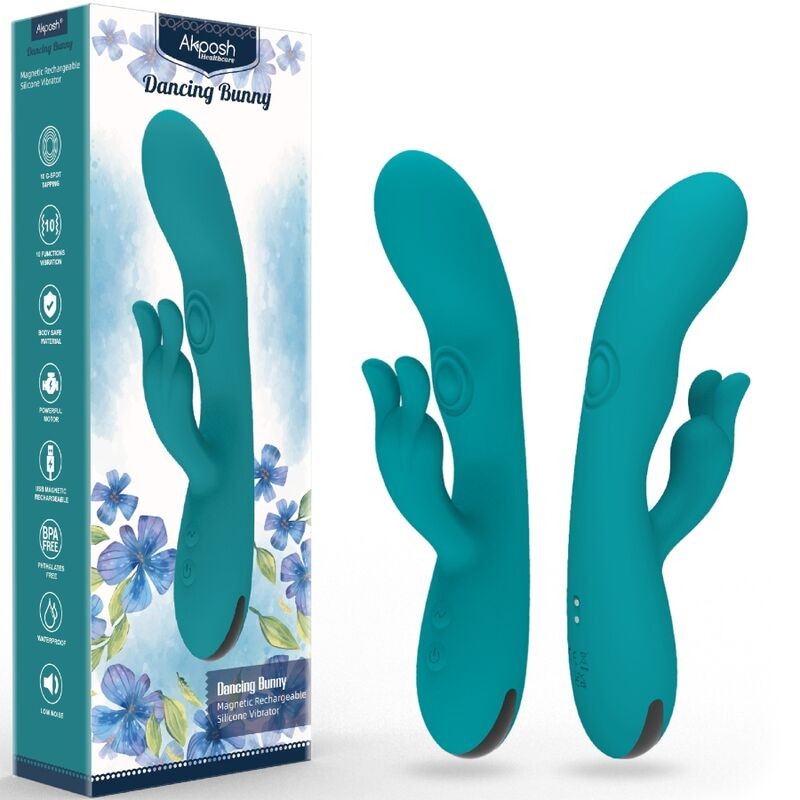 ARMONY - DANCING BUNNY VIBRADOR RABBIT 10 VELOCIDADES VERDE