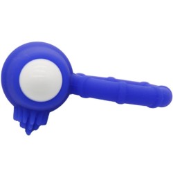 ARMONY - POWER O ANILLO VIBRADOR SILICONA AZUL