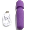 ARMONY - YOUR MAGIC MASAJEADOR  VIBRADOR RECARGABLE 10 VIBRACIONES SILICONA MORADO