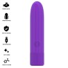 INTENSE - SYMONE USB RECHARGEABLE VIBRATING BULLET 8 VIBRATIONS PURPLE 10 X 2.2 CM